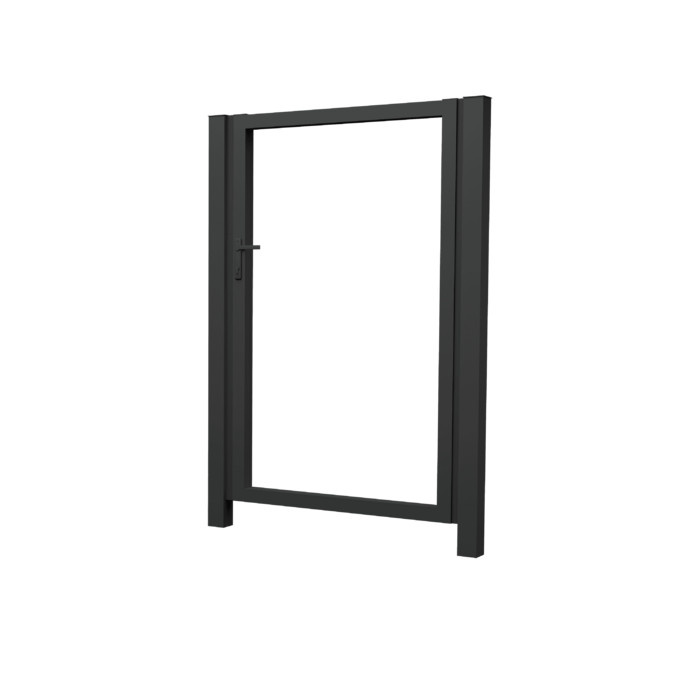 Калитка Жалюзи 2,0х1 RAL 7016 без заполнения