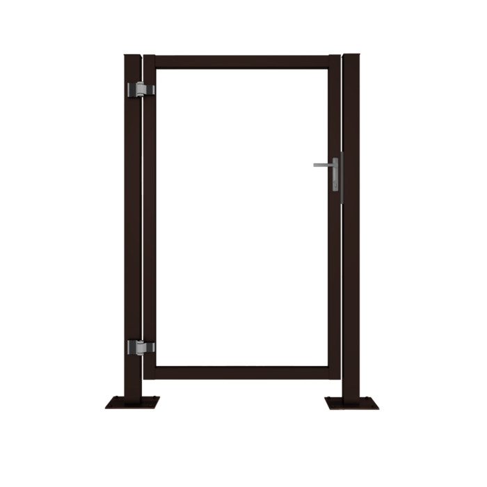 Калитка Жалюзи Puma Lock 2,0х1 RAL 8017 без заполнения