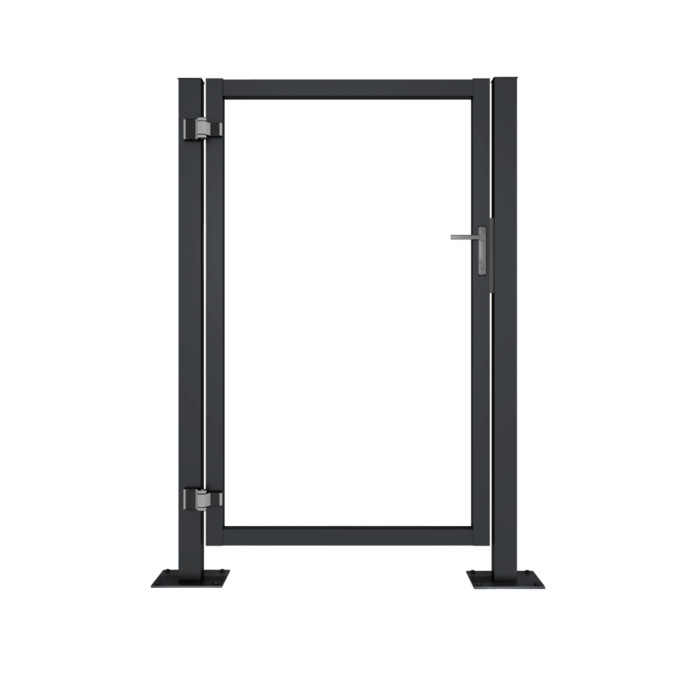 Калитка Жалюзи Puma Lock 2,0х1 RAL 7024 без заполнения