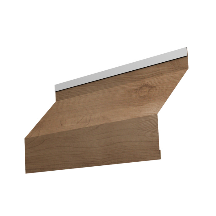 Ламель забора жалюзи Milan 0,45 Print Premium Pine Wood Fresh