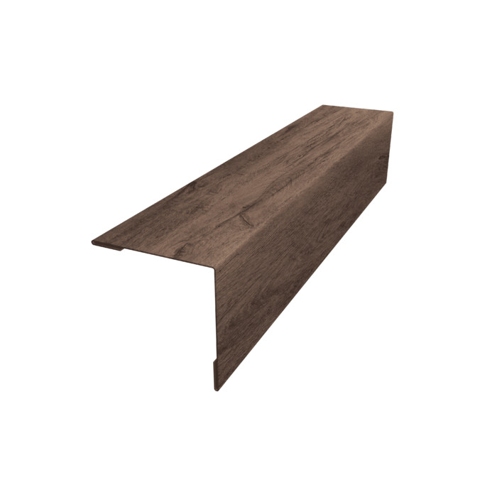 Планка завершающая 50х50 жалюзи Milan 0,45 Print Premium Almond Wood Fresh (3м)