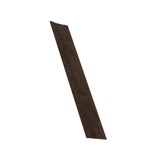 Крепежная планка жалюзи Milan, Milan Slim, Tokyo 0,45 Print-double Elite Antique Wood (2,5м)
