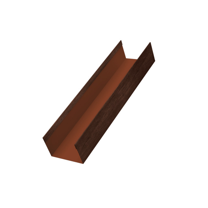Стойка жалюзи Milan, Tokyo 0,45 Print Premium Cherry Wood Dark FTC (3м)