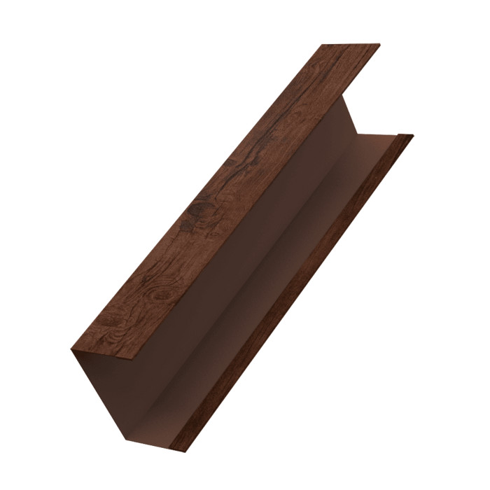 Крышка жалюзи Milan, Tokyo (для калиток, ворот) 0,45 Print Premium Cherry Wood Fresh TwinColor (2,5м)