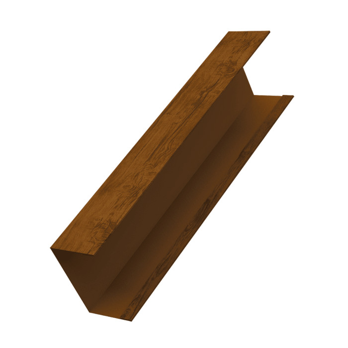 Крышка жалюзи Milan, Tokyo (для калиток, ворот) 0,45 Print Elite Golden Wood TwinColor (2м)