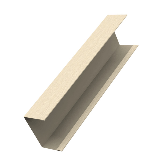Крышка жалюзи Milan, Tokyo (для калиток, ворот) 0,45 Print Elite Milky Wood TwinColor (2,5м)