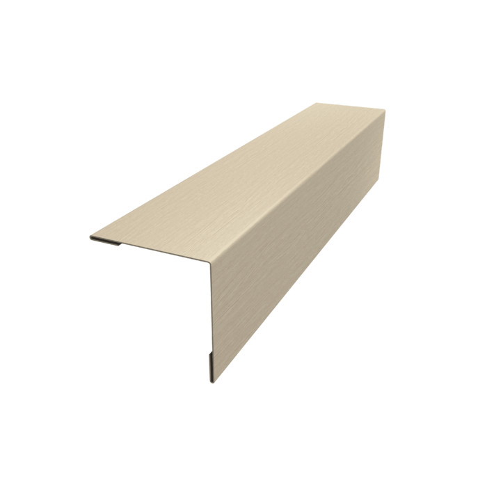Планка завершающая 50х50 жалюзи Milan 0,45 Print Elite Milky Wood TwinColor (2м)