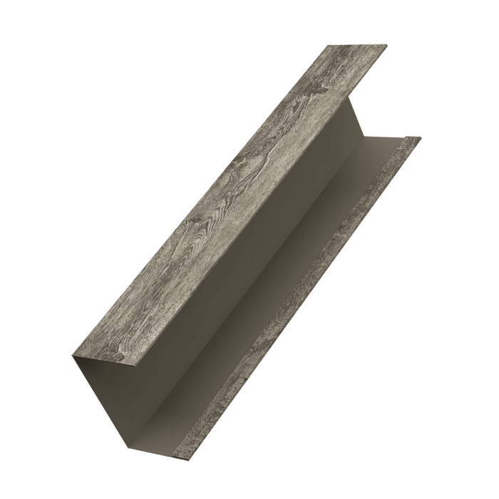 Крышка жалюзи Milan, Tokyo (для калиток, ворот) 0,45 Print Elite Nordic Wood TwinColor (2,5м)