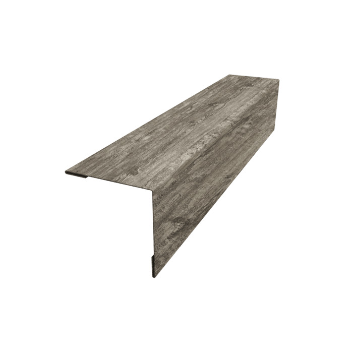 Планка завершающая 50х50 жалюзи Milan 0,45 Print Elite Nordic Wood TwinColor (3м)