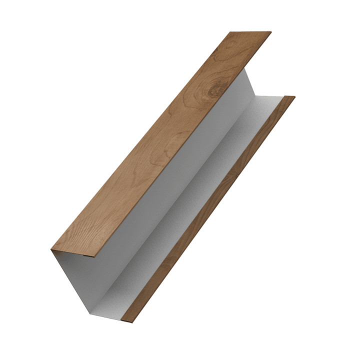 Крышка жалюзи Milan, Tokyo (для калиток, ворот) 0,45 Print Premium Pine Wood Fresh (2м)