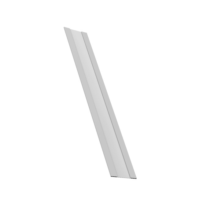Крепежная планка жалюзи Milan, Milan Slim, Tokyo 0,45 Drap TX RAL 7047 телегрей 4 (1,8м)