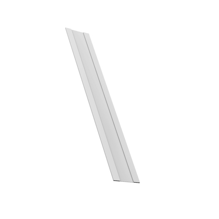 Крепежная планка жалюзи Milan, Milan Slim, Tokyo 0,45 PE-Double RAL 9003 сигнальный белый (3м)