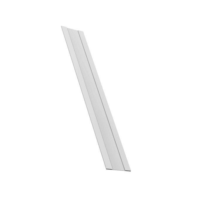 Крепежная планка жалюзи Milan, Milan Slim, Tokyo 0,5 PE RAL 9003 сигнальный белый (3м)