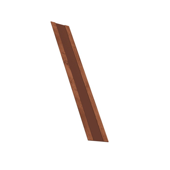 Крепежная планка жалюзи Milan, Milan Slim, Tokyo 0,45 Print Premium Rowan Wood Intense FTC (1,8м)