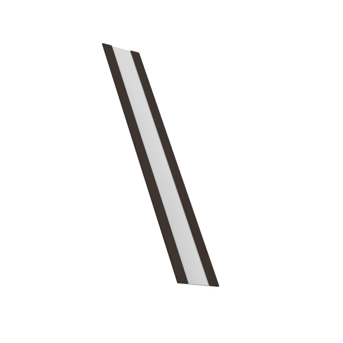 Крепежная планка жалюзи Milan, Milan Slim, Tokyo 0,5 Drap RR 32 темно-коричневый (2м)