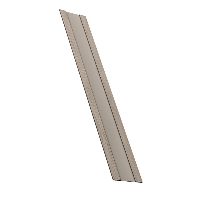 Крепежная планка жалюзи Milan, Milan Slim, Tokyo 0,45 Print Elite White Wood TwinColor (2,5м)