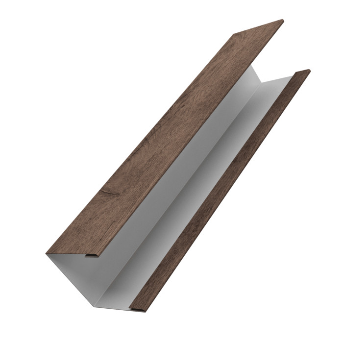 Крышка жалюзи Milan Slim 0,45 Print Premium Almond Wood Fresh (2,5м)
