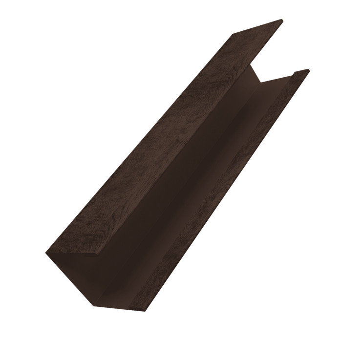 Крышка жалюзи Milan Slim 0,45 Print Premium Antique Wood TwinColor (2,5м)