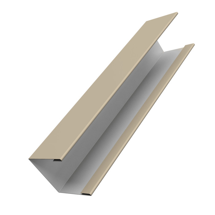 Крышка жалюзи Milan Slim 0,5 Satin RAL 1015 светлая слоновая кость (3м)