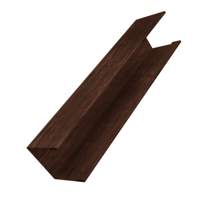 Крышка жалюзи Milan Slim 0,45 Print-double Premium Cherry Wood Dark F (2,5м)