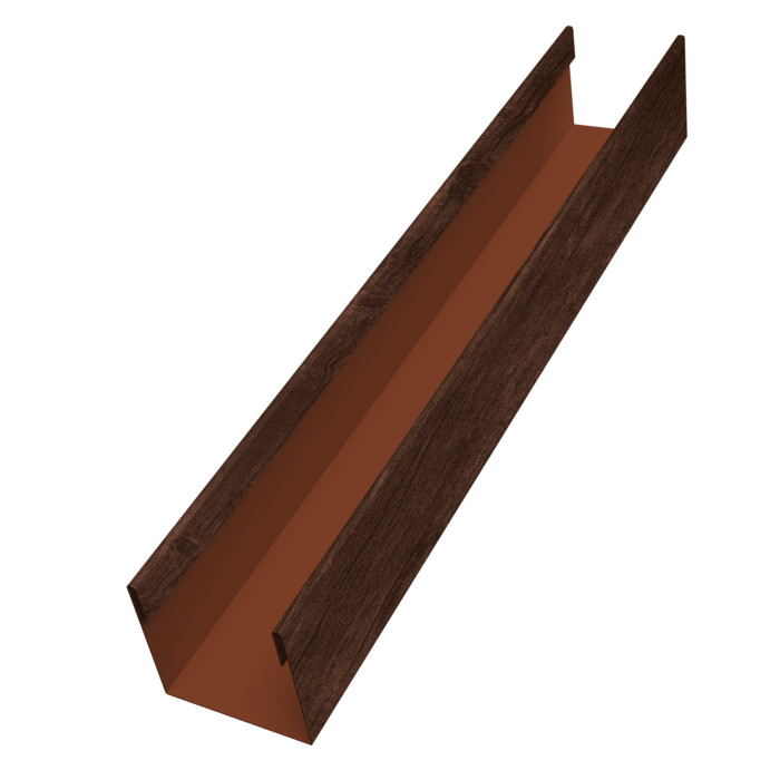 Стойка жалюзи Milan Slim 0,45 Print Premium Cherry Wood Dark FTC (1,8м)