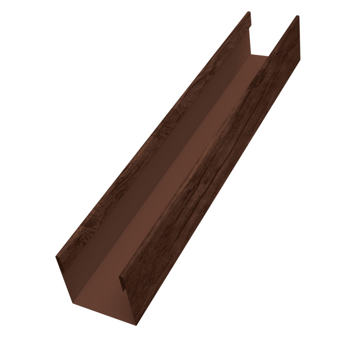 Стойка жалюзи Milan Slim 0,45 Print Premium Cherry Wood Fresh TwinColor (2,5м)