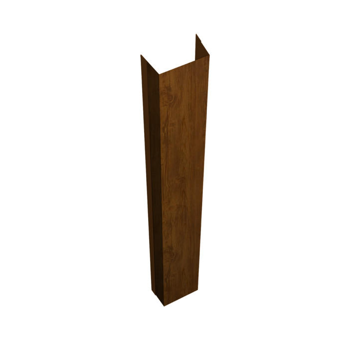 Крепежная планка нижняя Texas 0,45 Print Elite Golden Wood TwinColor (2м)