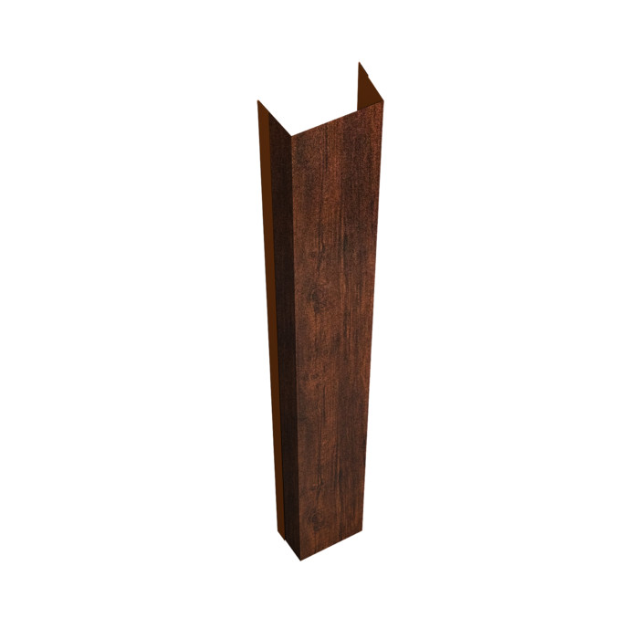 Крепежная планка нижняя Texas 0,45 Print Premium Cherry Wood Dark FTC (2,5м)