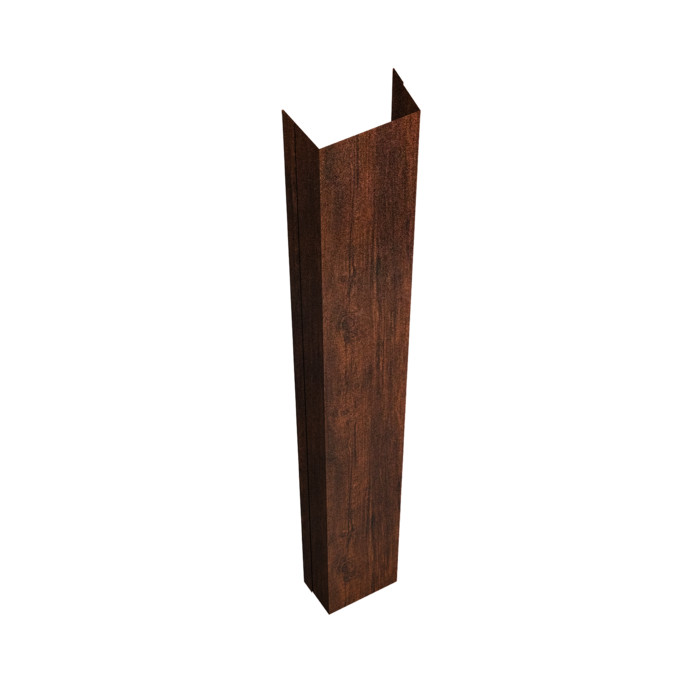Крепежная планка нижняя Texas 0,45 Print-Double Premium Cherry Wood Dark F (2,5м)