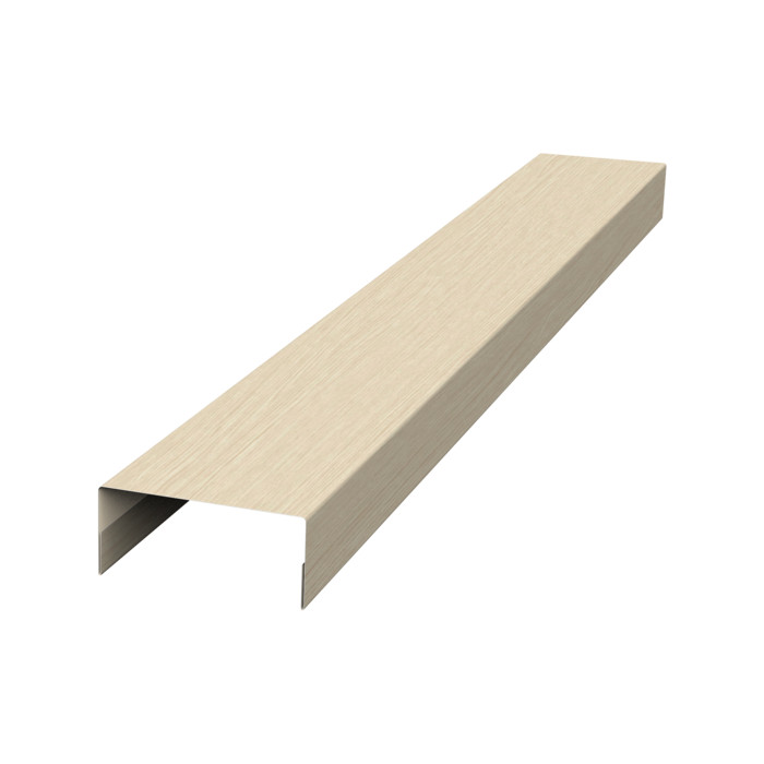 Крышка 30х20 жалюзи Texas 0,45 Print Elite Milky Wood TwinColor (3м)