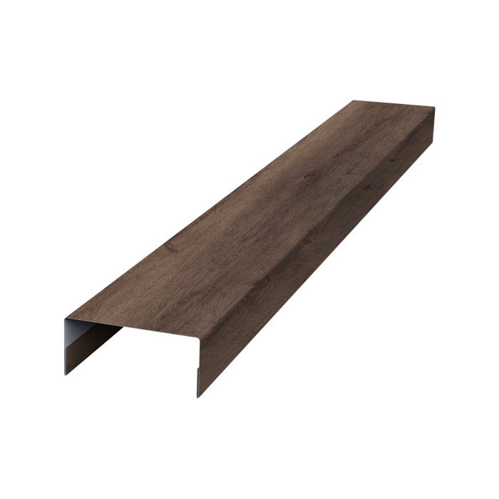Крышка 30х20 жалюзи Texas 0,45 Print Premium Almond Wood Fresh (2м)
