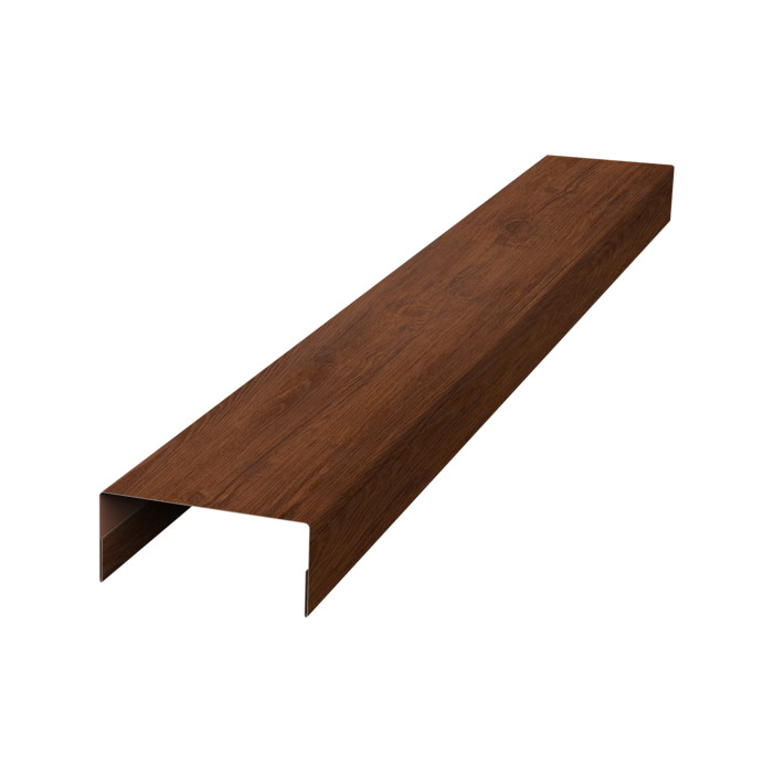 Крышка 30х20 жалюзи Texas 0,45 Print Premium Golden Wood Fresh TwinColor (2,5м)