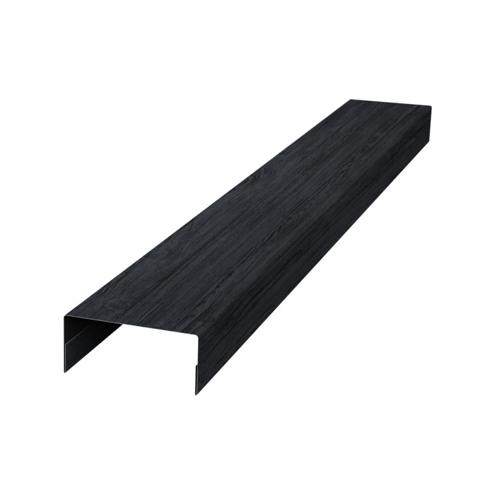 Крышка 30х20 жалюзи Texas 0,45 Print Premium Grey Wood TwinColor (3м)