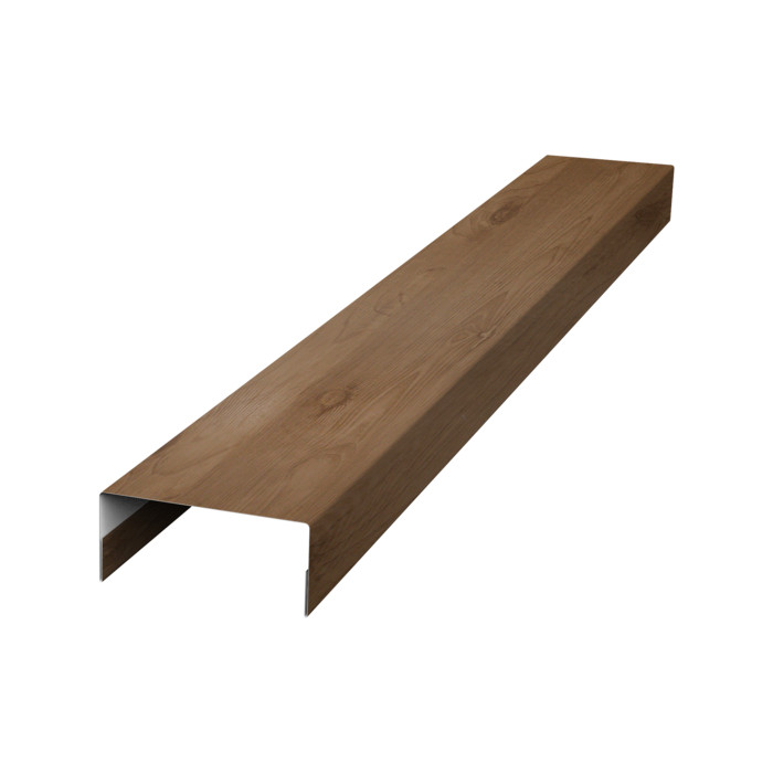Крышка 30х20 жалюзи Texas 0,45 Print Premium Pine Wood Fresh (2,5м)