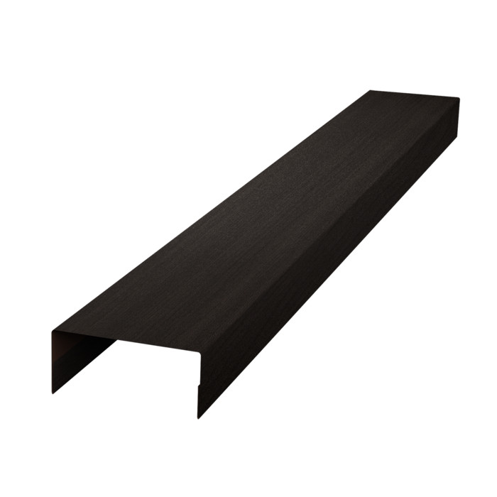 Крышка 45х20 жалюзи Texas 0,45 Print Elite Coffee Wood TwinColor (2,5м)