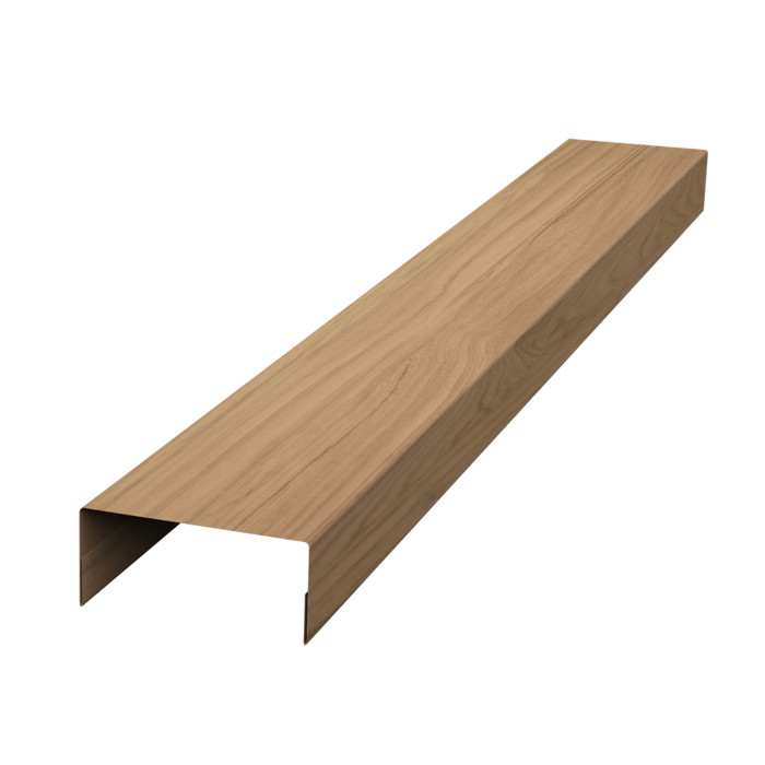 Крышка 45х20 жалюзи Texas 0,45 Print Elite Honey Wood TwinColor (2м)