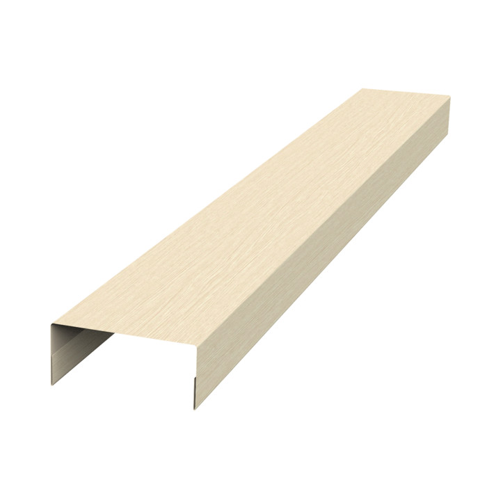 Крышка 45х20 жалюзи Texas 0,45 Print Elite Milky Wood TwinColor (2м)