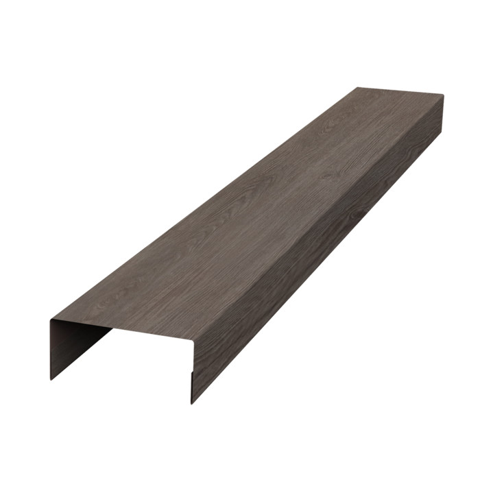 Крышка 45х20 жалюзи Texas 0,45 Print Elite White Wood TwinColor (2м)