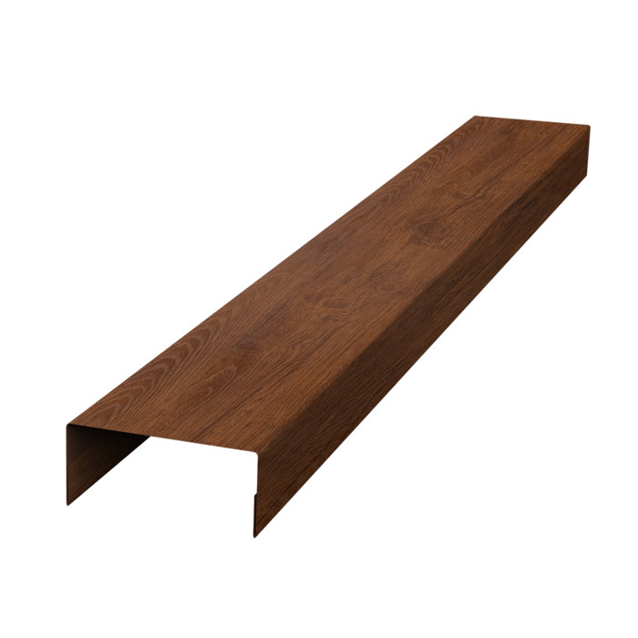 Крышка 45х20 жалюзи Texas 0,45 Print Premium Golden Wood Fresh TwinColor (2м)