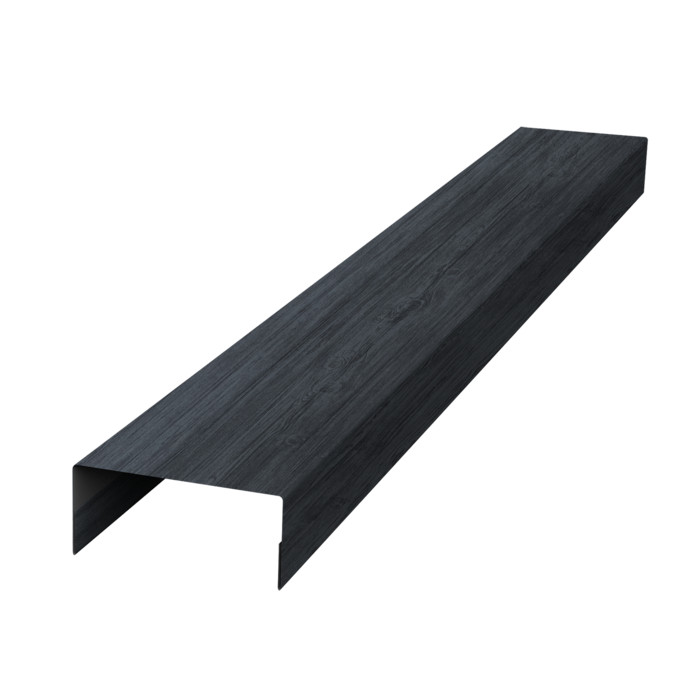 Крышка 45х20 жалюзи Texas 0,45 Print Premium Grey Wood TwinColor (3м)