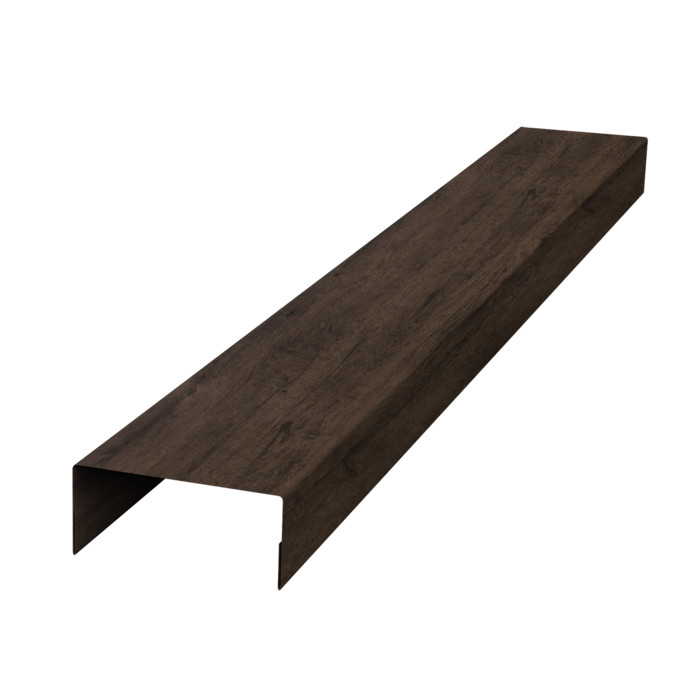 Крышка 45х20 жалюзи Texas 0,45 Print-double Elite Antique Wood (3м)