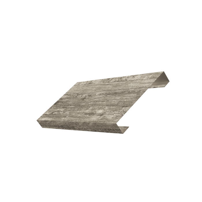 Ламель лицевая 125 забора жалюзи Texas 0,45 Print Elite с пленкой Nordic Wood TwinColor