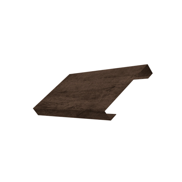 Ламель лицевая 125 забора жалюзи Texas 0,45 Print-Double Premium с пленкой Antique Wood