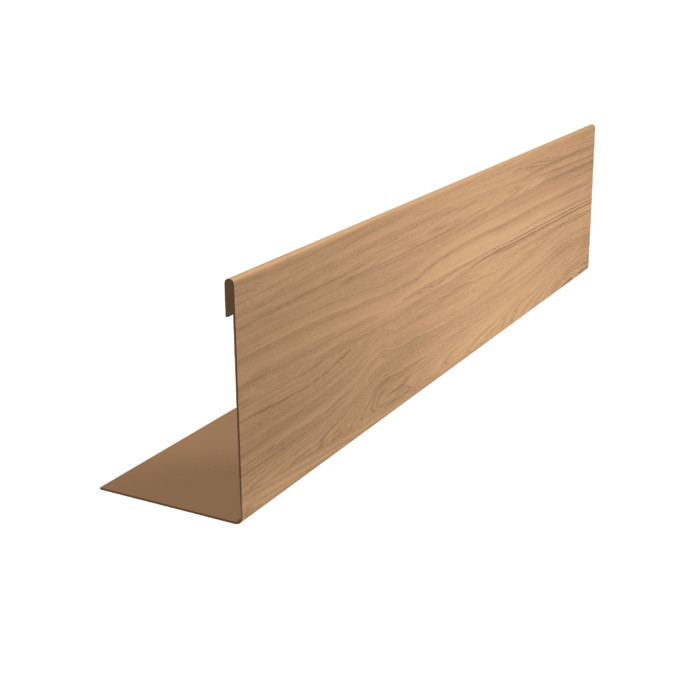 Нащельник 125 Texas 25х35 0,45 Print Elite Honey Wood TwinColor (L1,8)