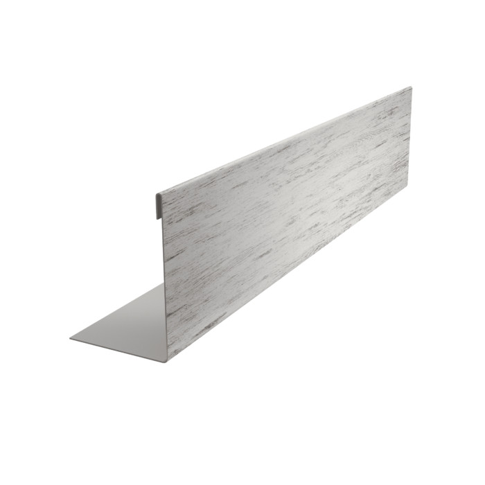 Нащельник 125 Texas 25х35 0,45 Print Elite Snow Wood TwinColor (L2,0)