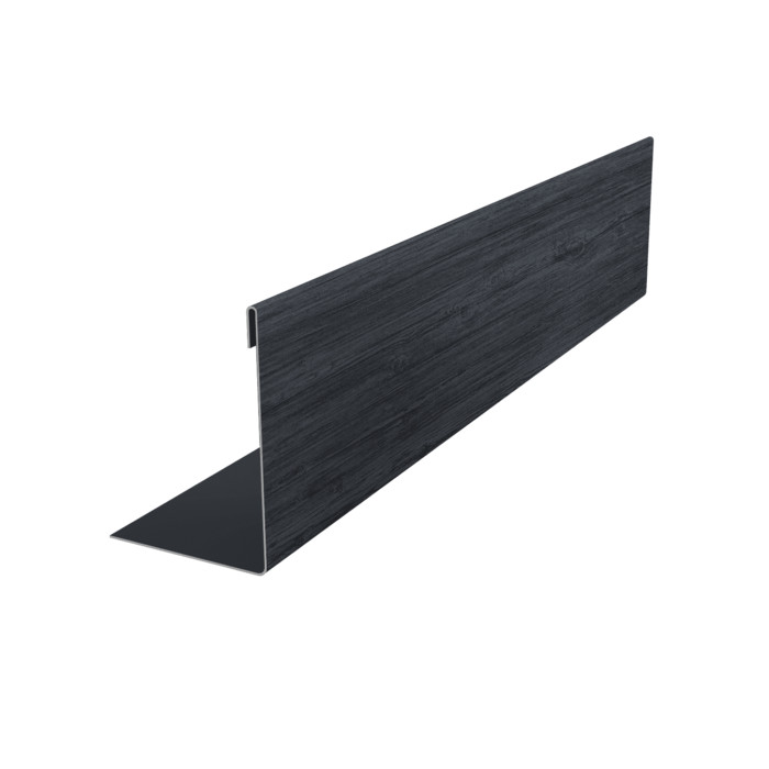 Нащельник 125 Texas 25х35 0,45 Print Premium Grey Wood TwinColor (L2,0)
