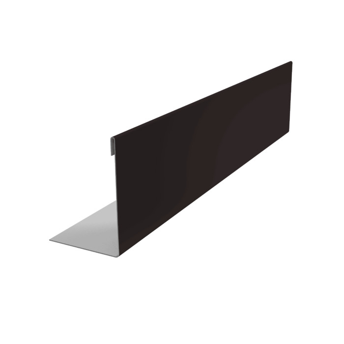 Нащельник 150 Texas 25х35 0,5 Satin RAL 9005 черный (L1,8)