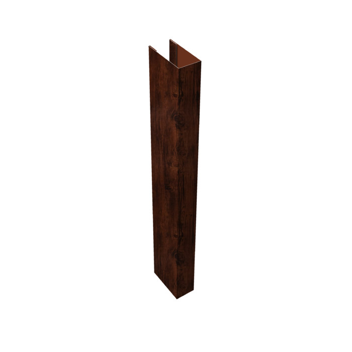 Стойка Texas для калиток и ворот 0,45 Print Elite Cherry Wood TwinColor (3м)