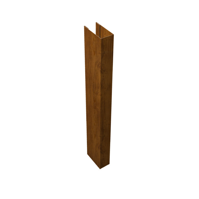 Стойка Texas для калиток и ворот 0,45 Print-double Elite Golden Wood (3м)