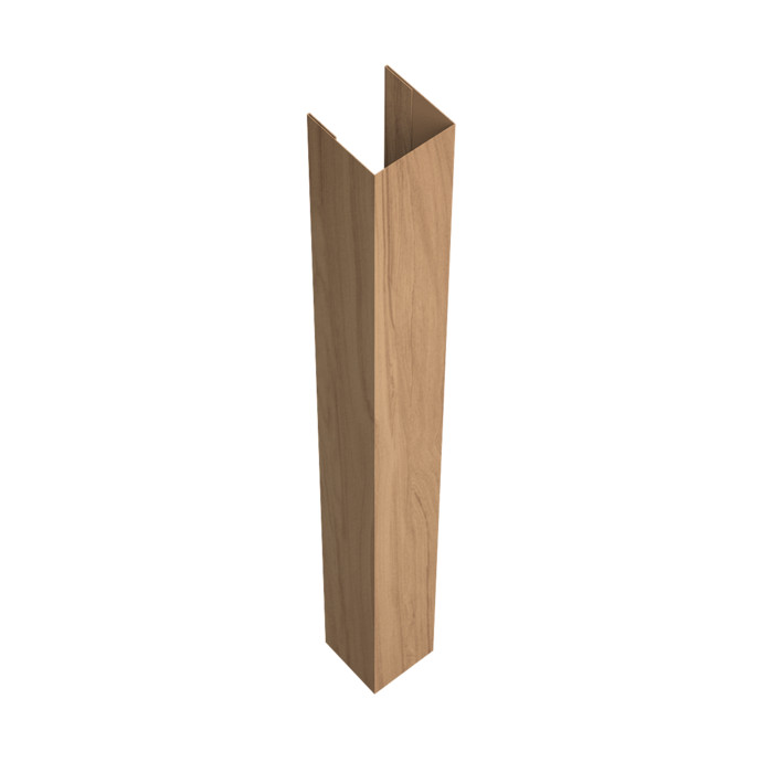 Стойка жалюзи Texas для монтажа без крепежного вкладыша 0,45 Print Elite Honey Wood TwinColor (2,5м)
